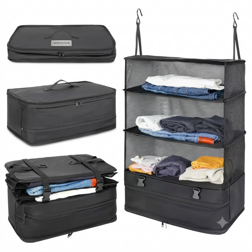 PACKNEST™  - Kompaktowy organizer na wyjazdy