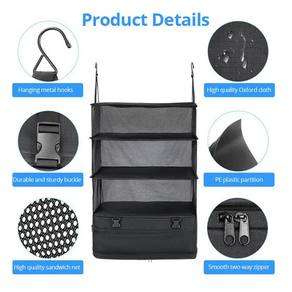 PACKNEST™  - Kompaktowy organizer na wyjazdy